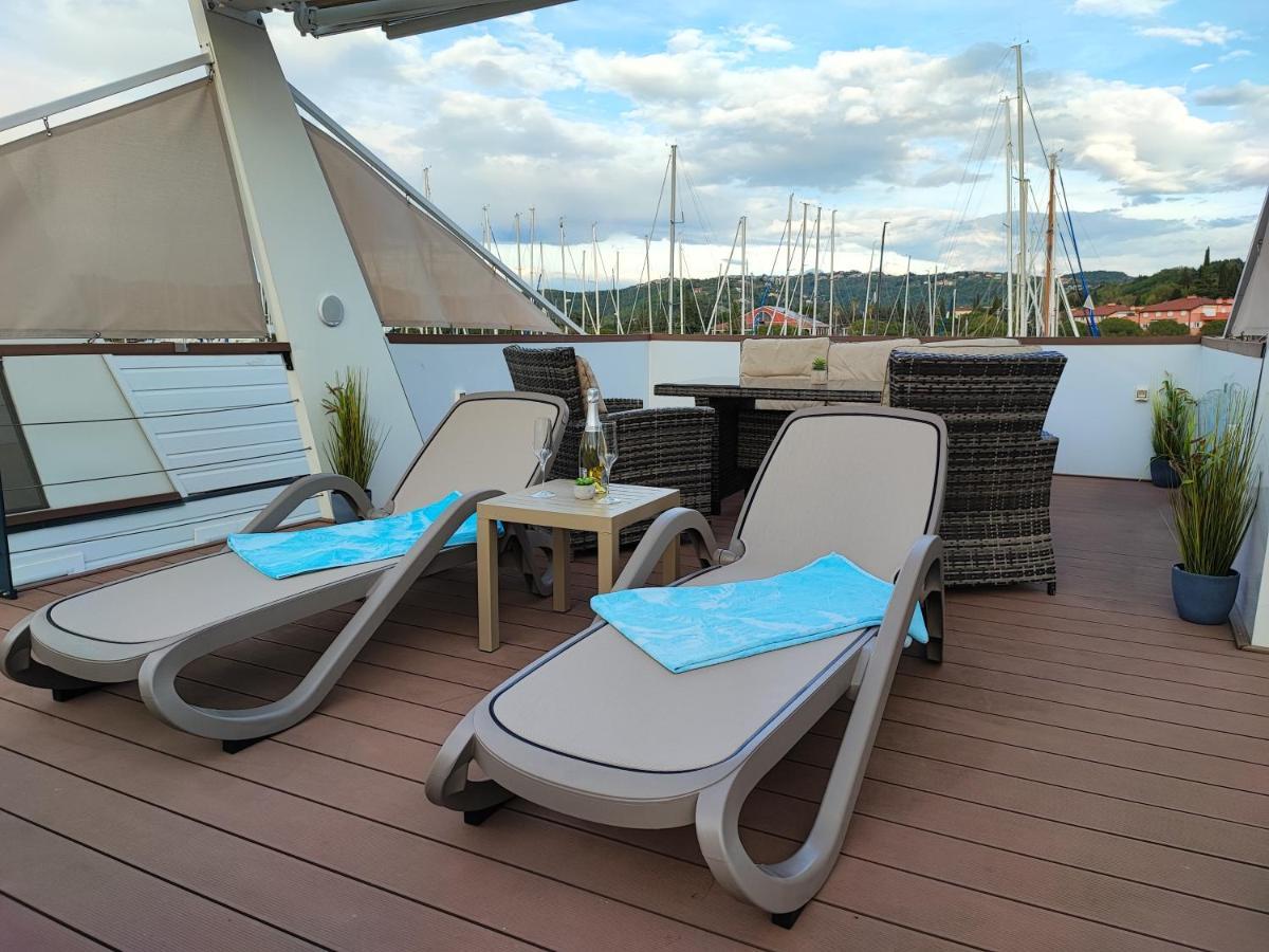 Sea Lux Floating House Ajda Portorose Villa Ngoại thất bức ảnh