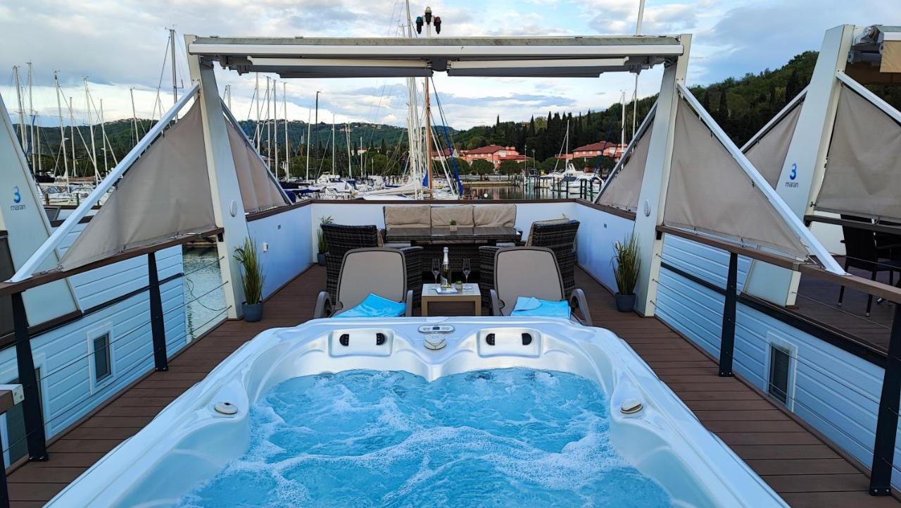 Sea Lux Floating House Ajda Portorose Villa Ngoại thất bức ảnh